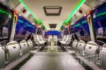 inrichting zitplaatsen partybus le buzz